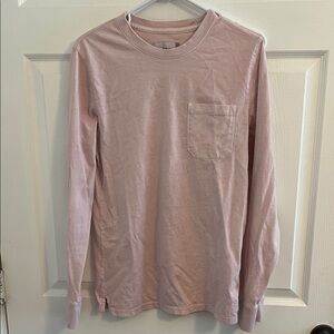 Goodfellow & Co Men's Light Pink Long Sleeve Tee